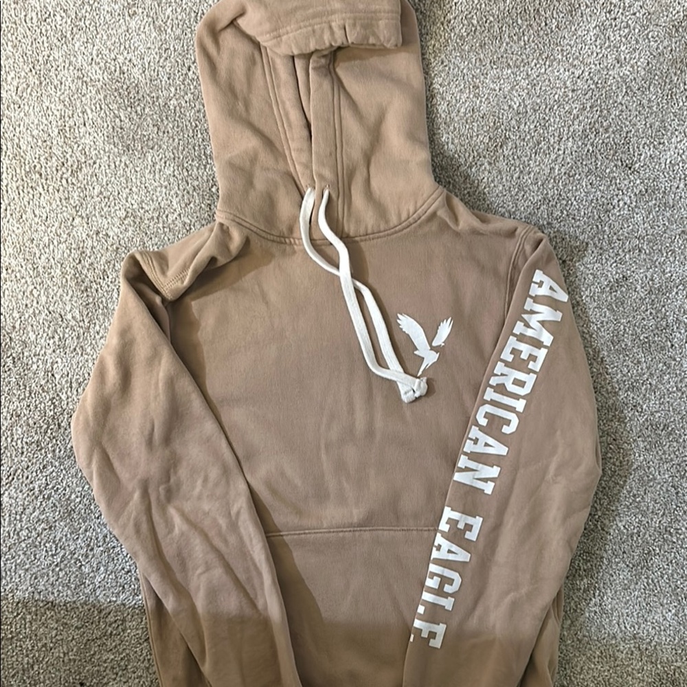 American Eagle Tan Hoodie